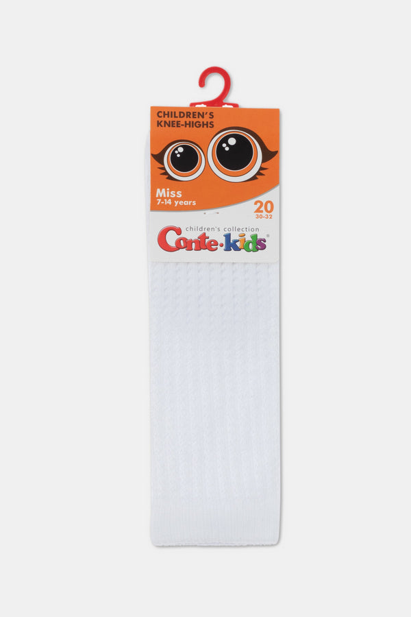 Conte-Kids Cotton Knee-High Socks - Miss 056
