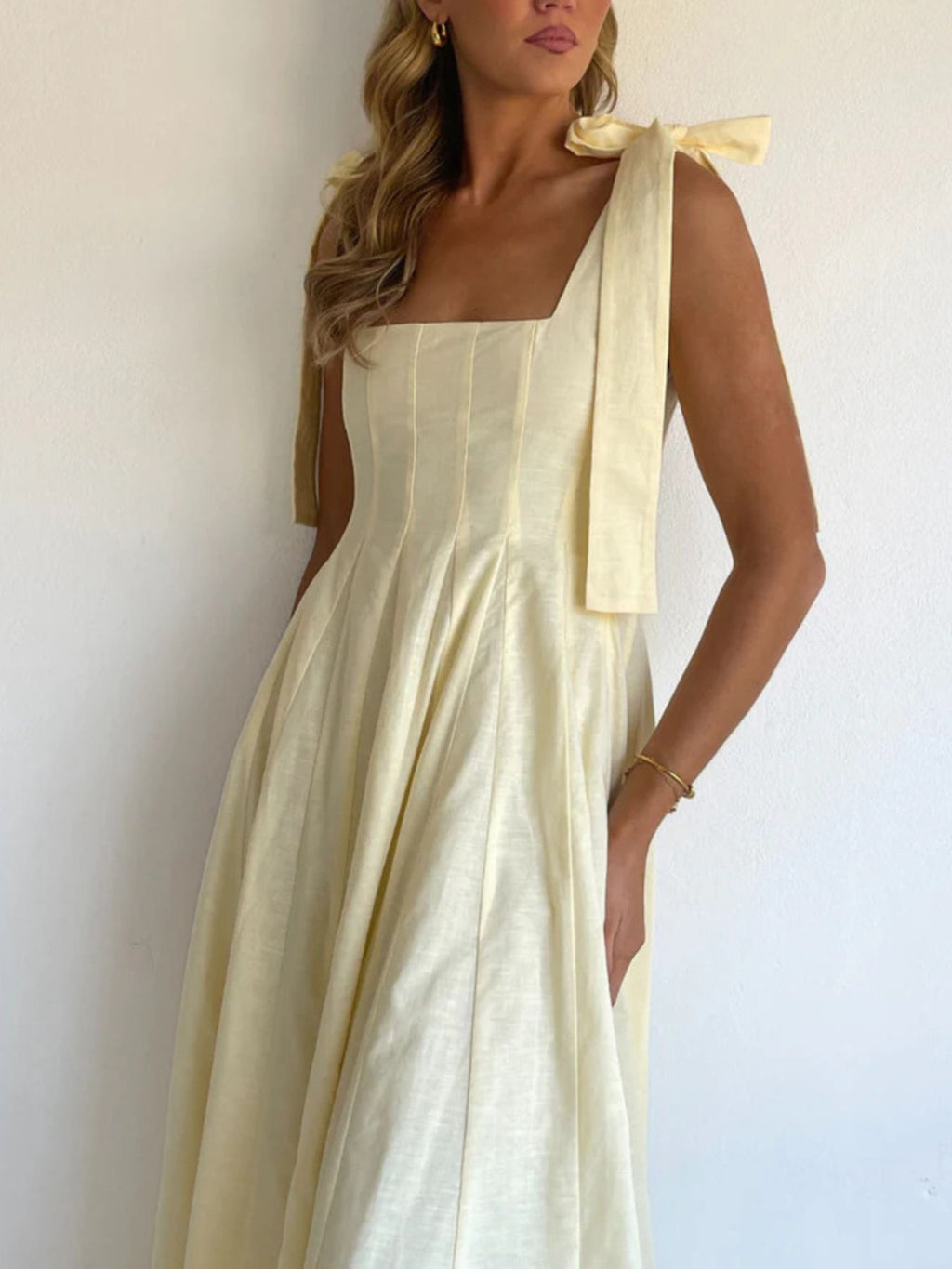 Gradient Tie Shoulder Maxi Dress - product image 27