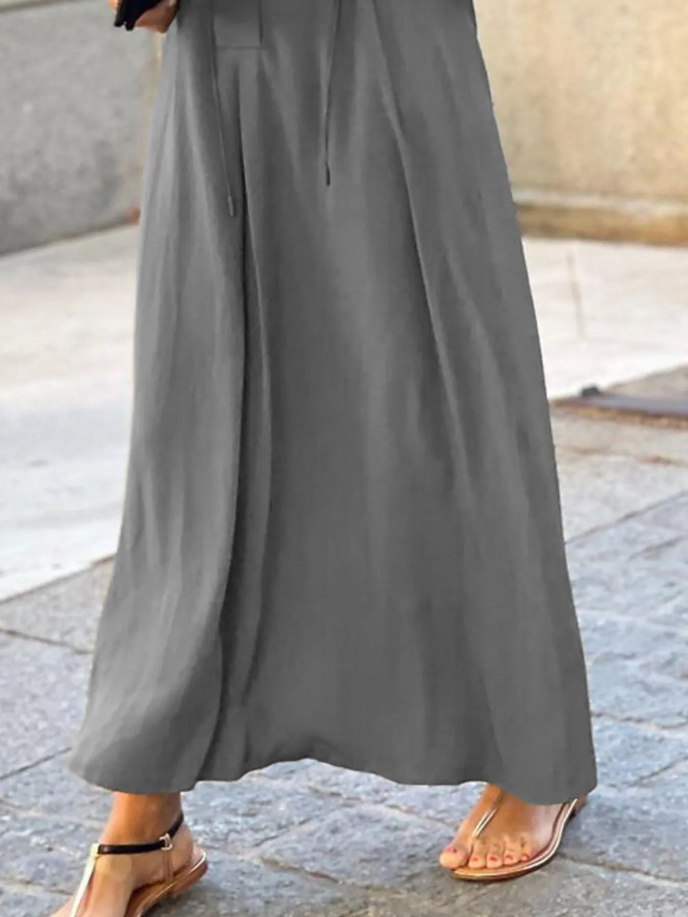 Solid Color Maxi Shirt Dress - product image 15