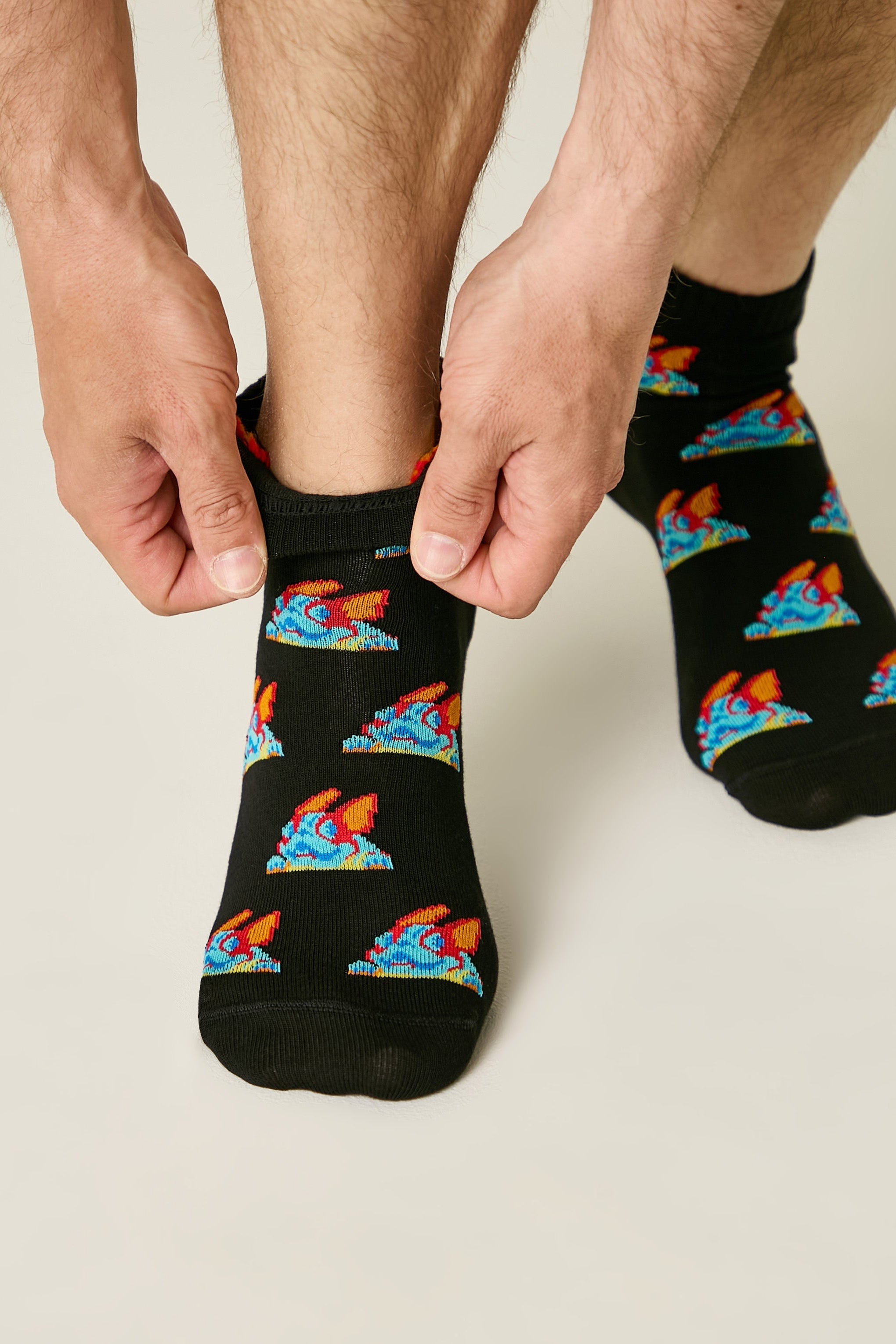 Conte Cotton Ankle Socks Diwari Happy 171 Secondary image