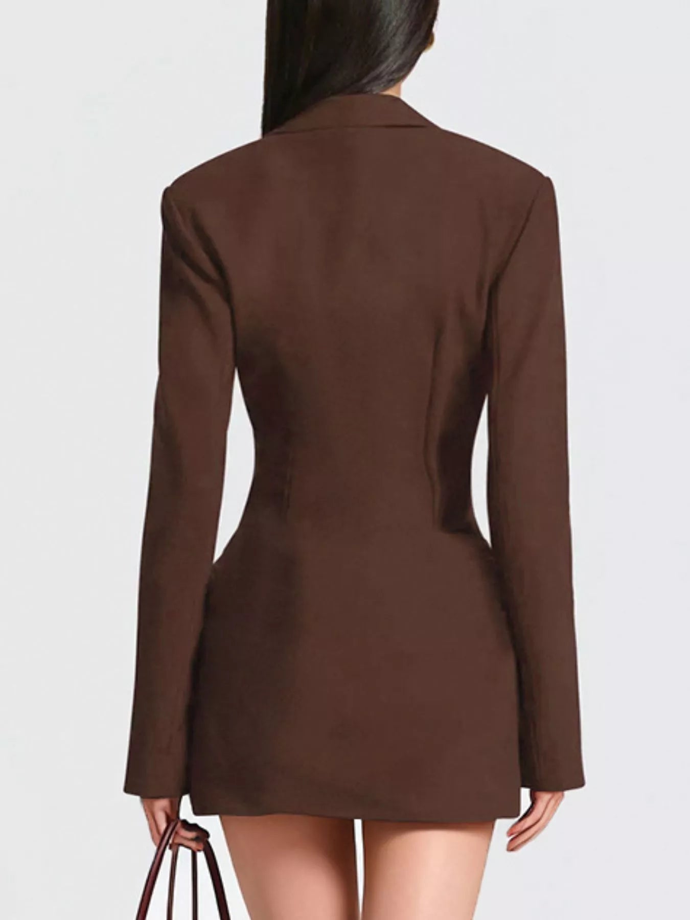 Blazer-Style Long Sleeve Mini Dress - product image 3