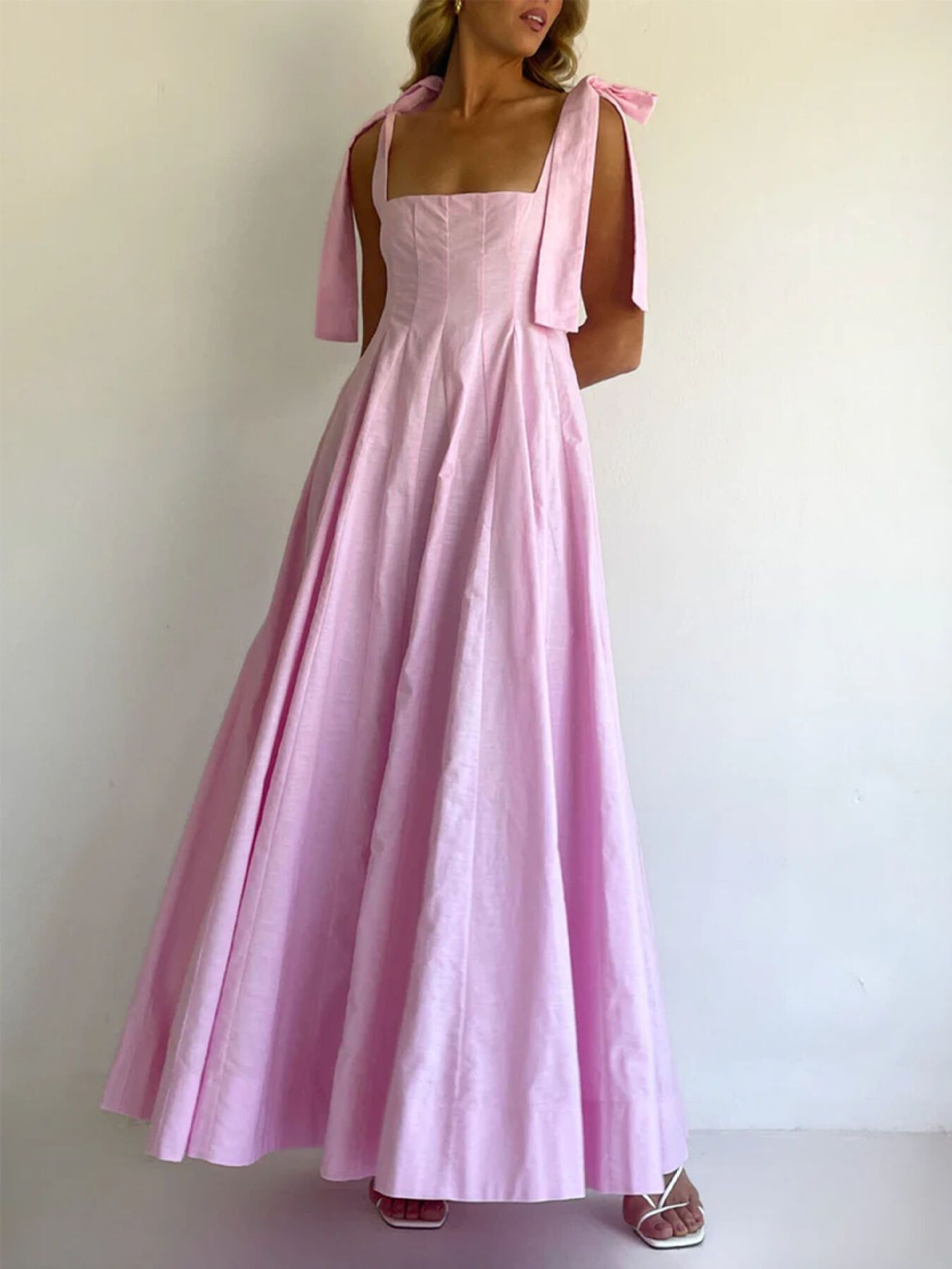 Gradient Tie Shoulder Maxi Dress - product image 16