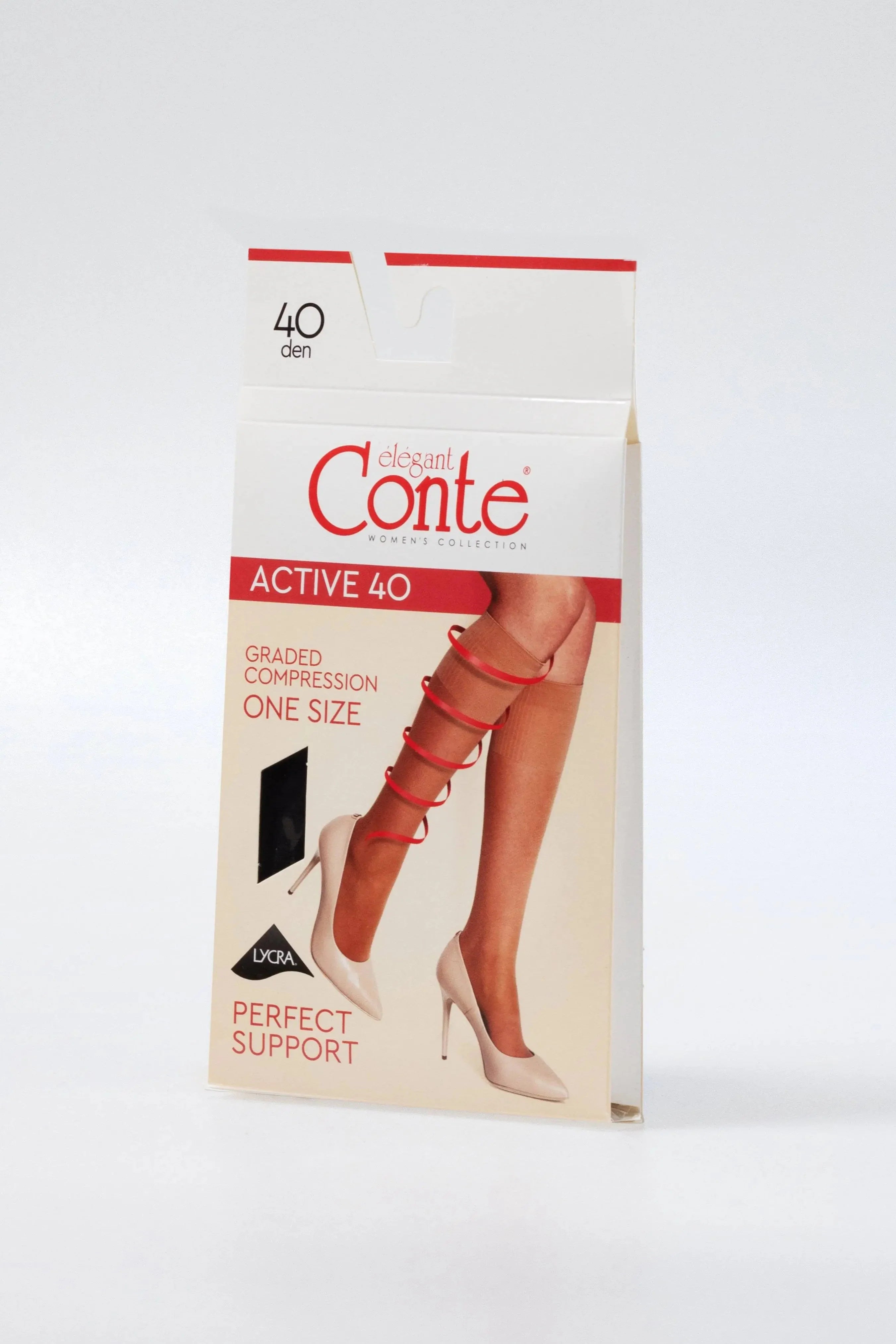Knee Highs Conte Active 40 Den (1 pair) Secondary image