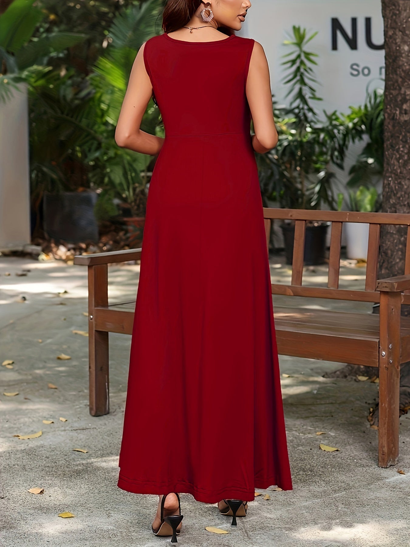 Sleeveless Flowy Maxi Dress - product image 20