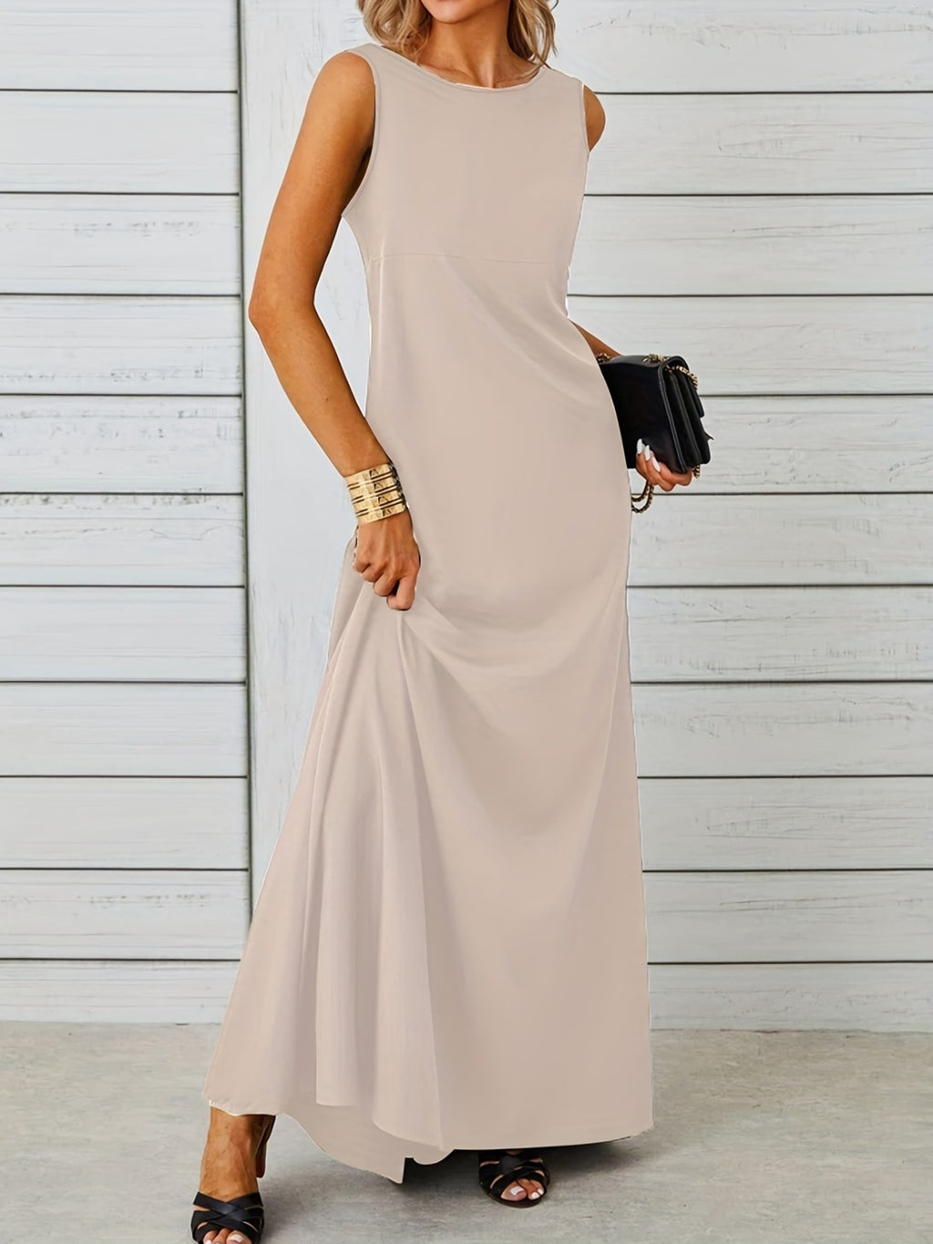 Sleeveless Flowy Maxi Dress - product image 31