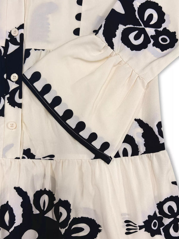 Bohemian Print Tiered Midi Dress - product image 7