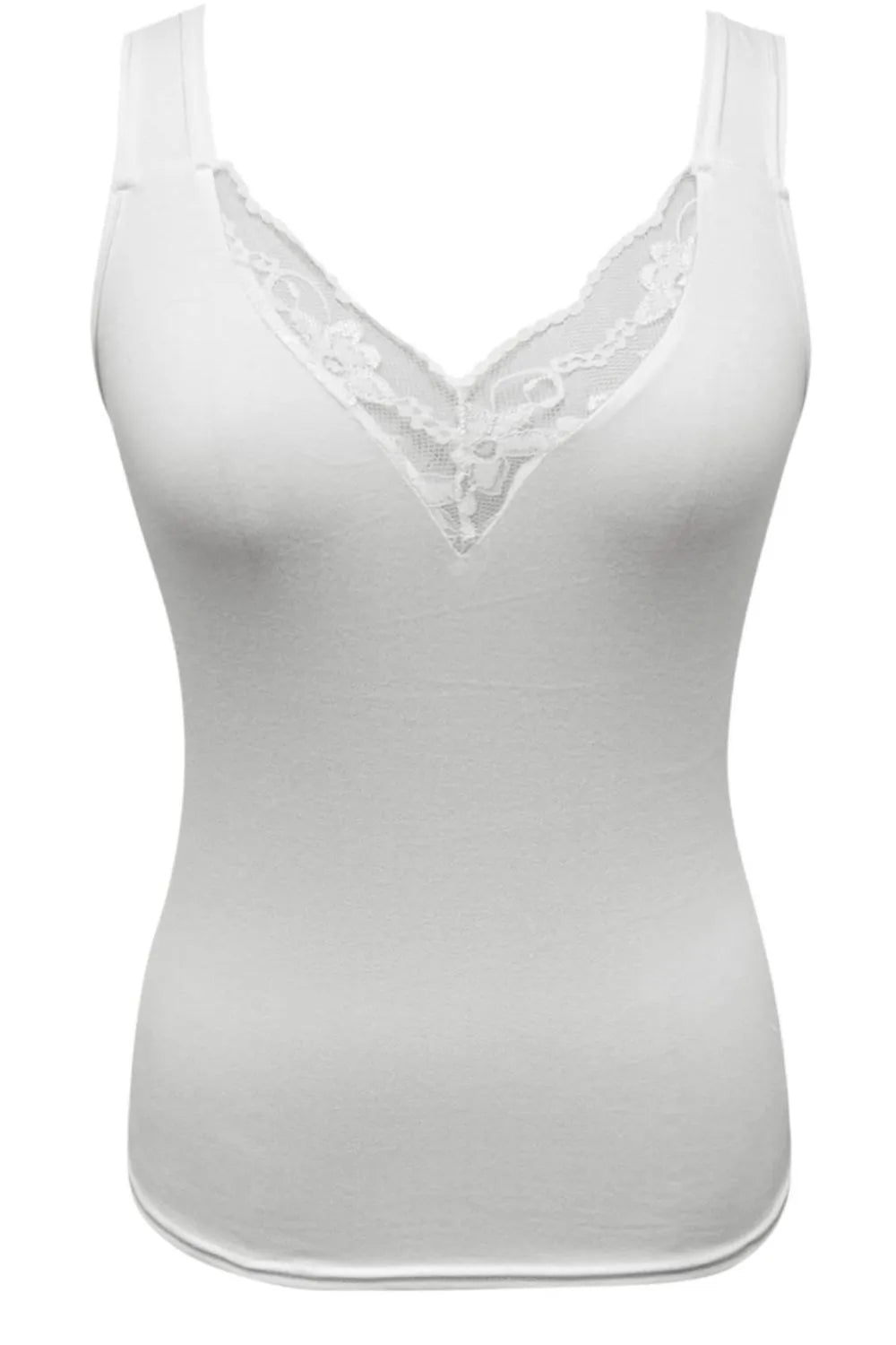 Lace Detail V-Neck Tank - product image 5