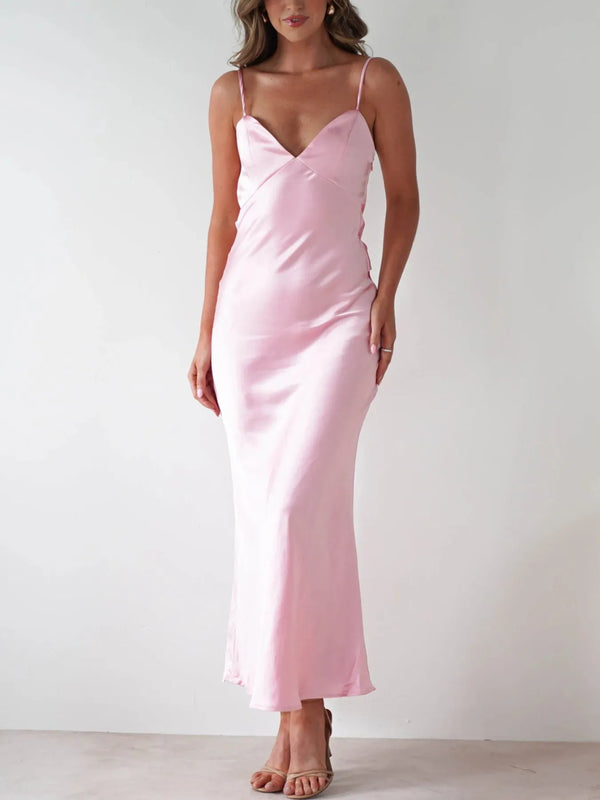Satin Backless Cami Dress - product image 15