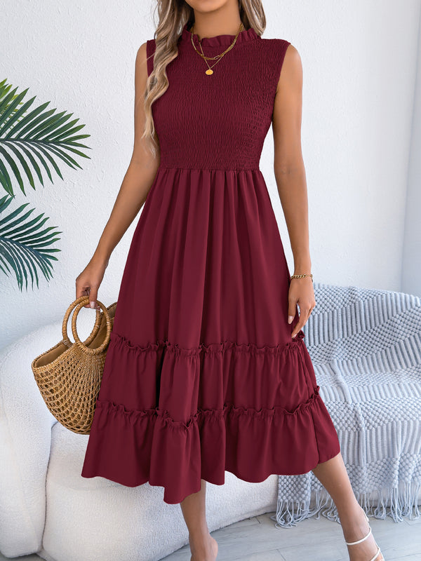 Smocked Sleeveless Tiered Dress - product image 20