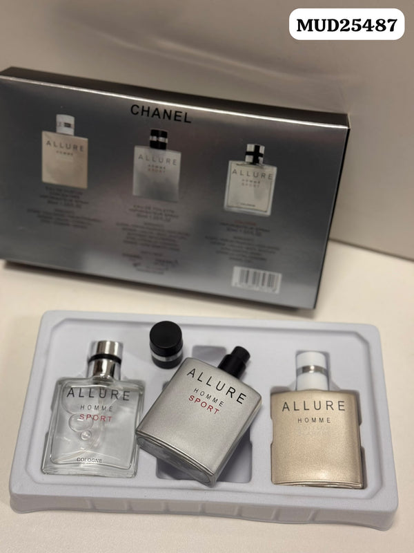 CHANEL Allure Homme Sport Men's Fragrance Gift Set – 3-Piece Collection