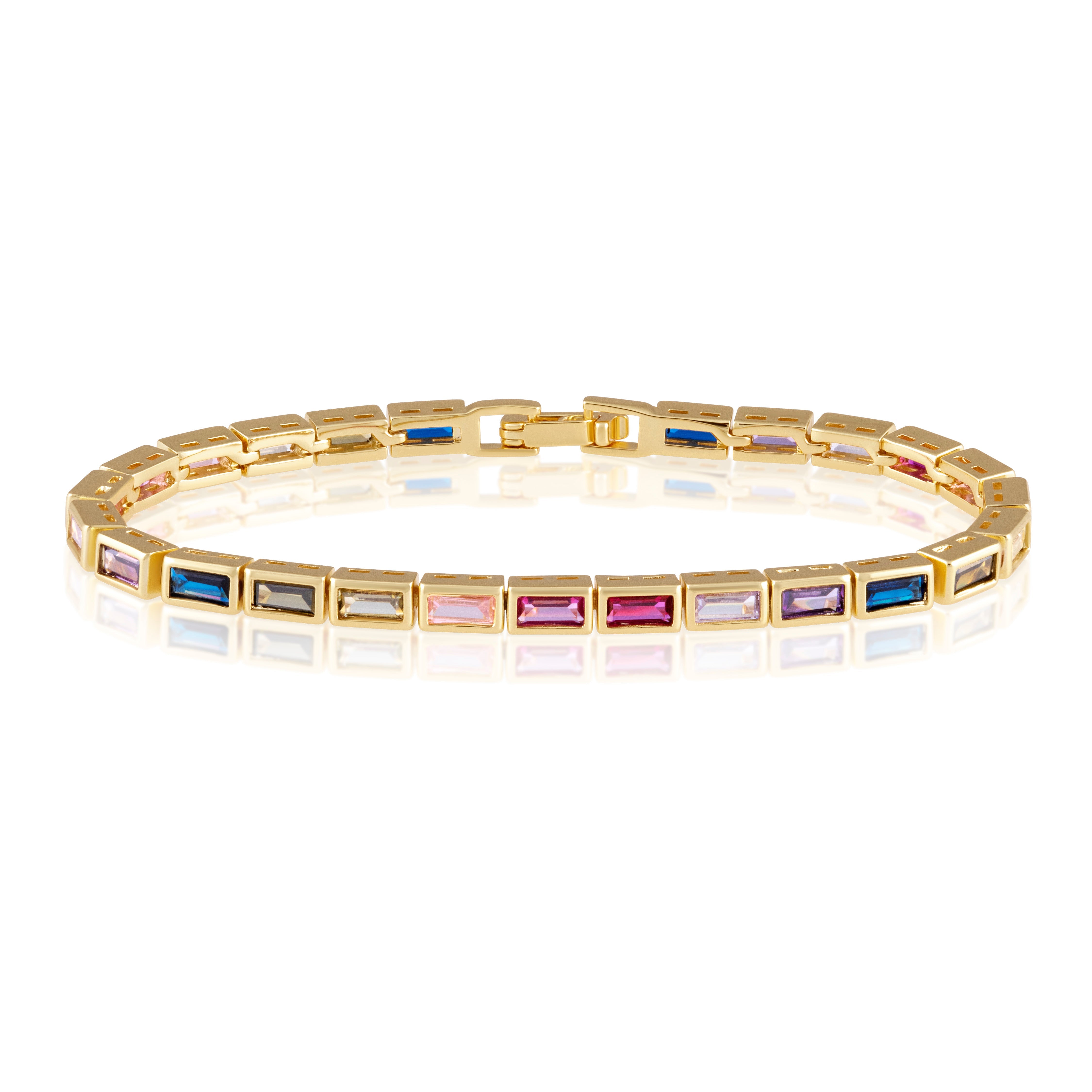 Lainey Rainbow Tennis Bracelet Main image