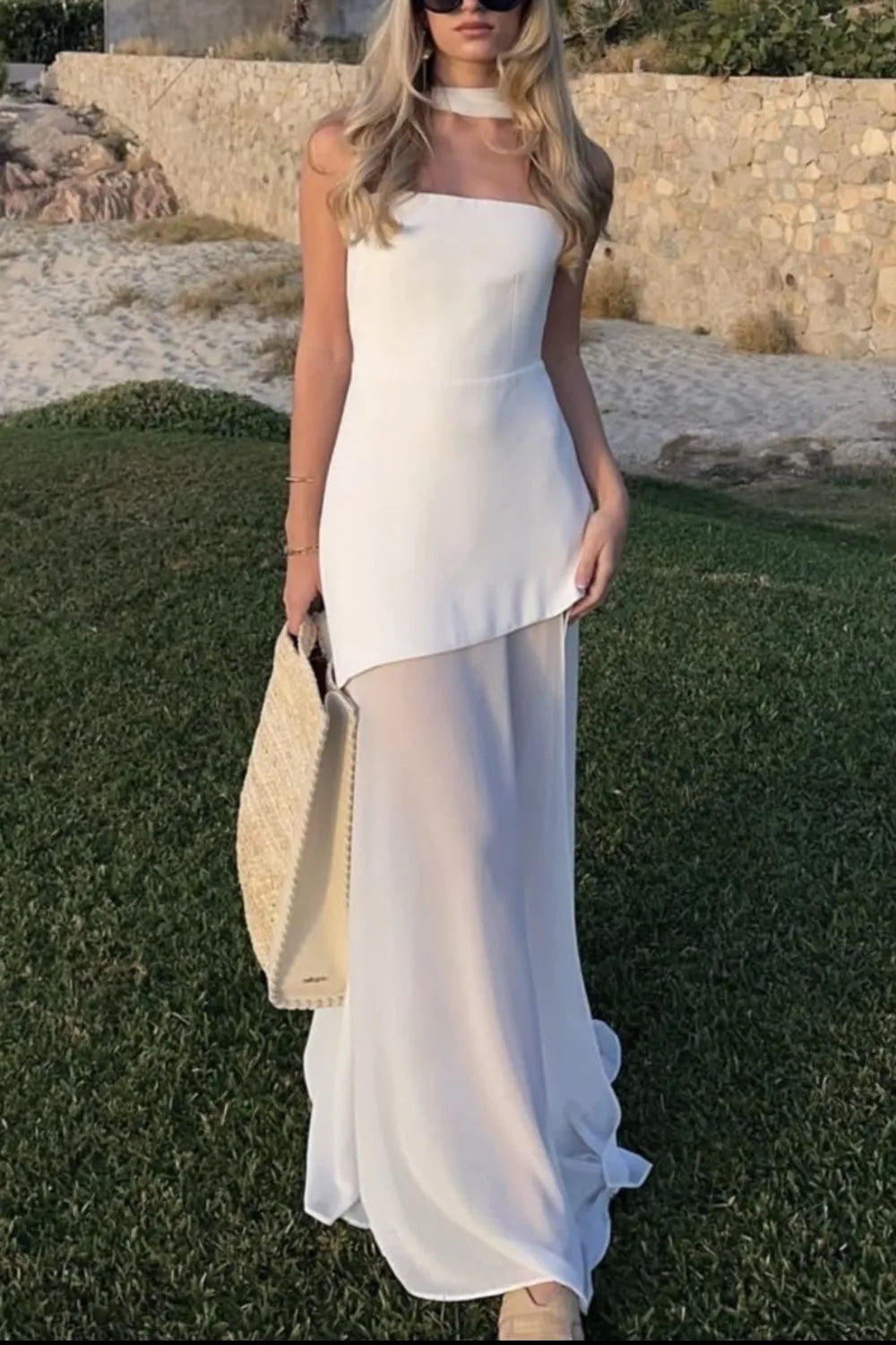 Layered Tube Maxi Dress