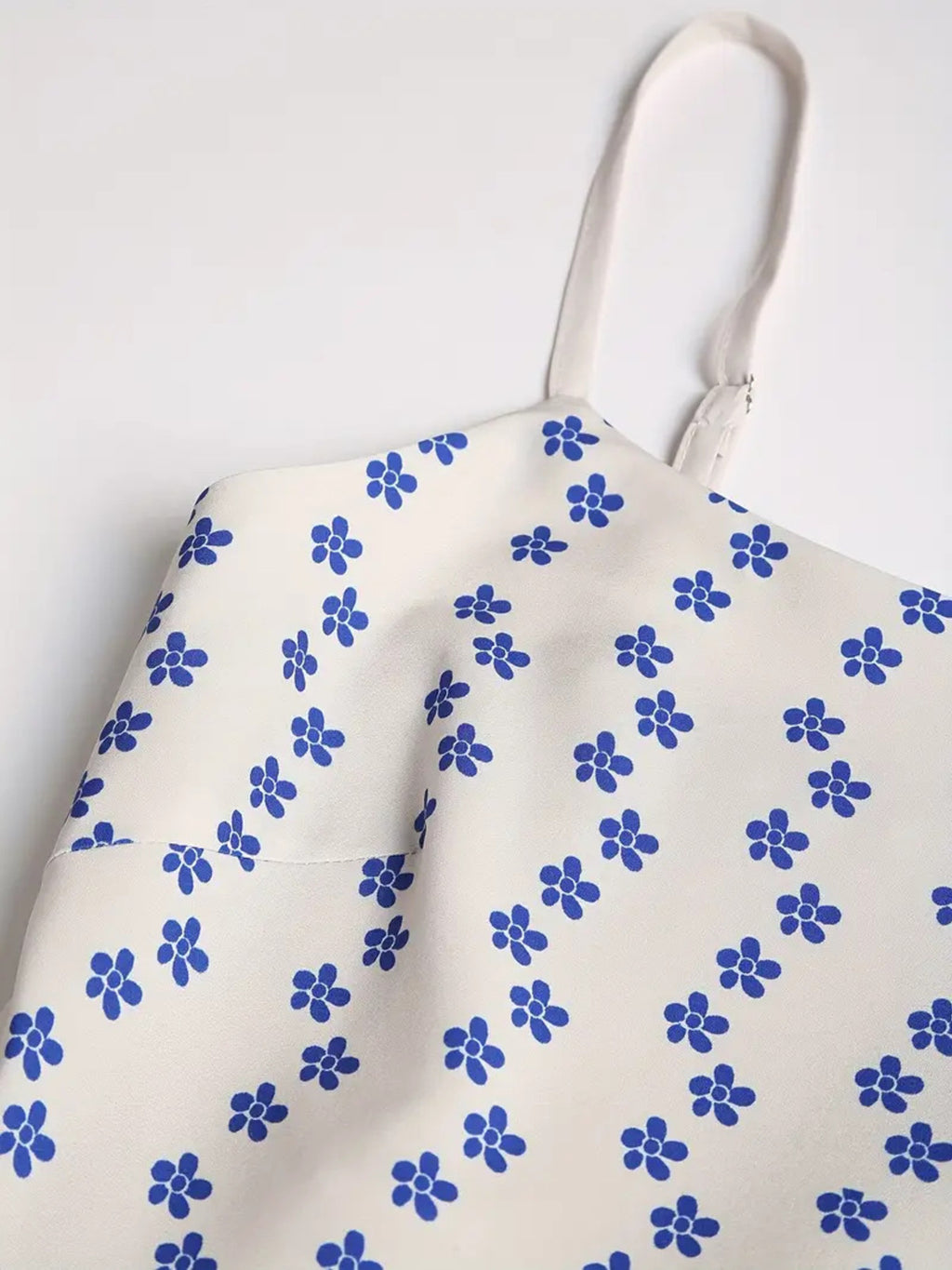 Sardine Print Spaghetti Strap Midi Dress - product image 12