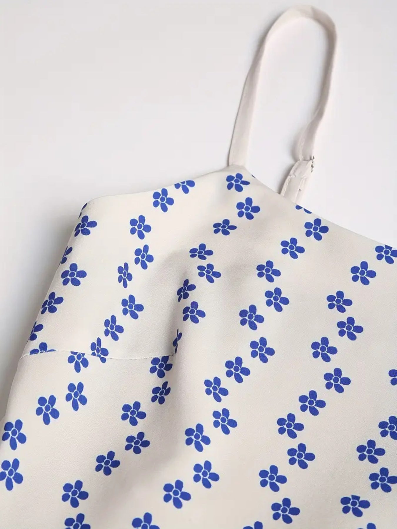 Sardine Print Spaghetti Strap Midi Dress - product image 12