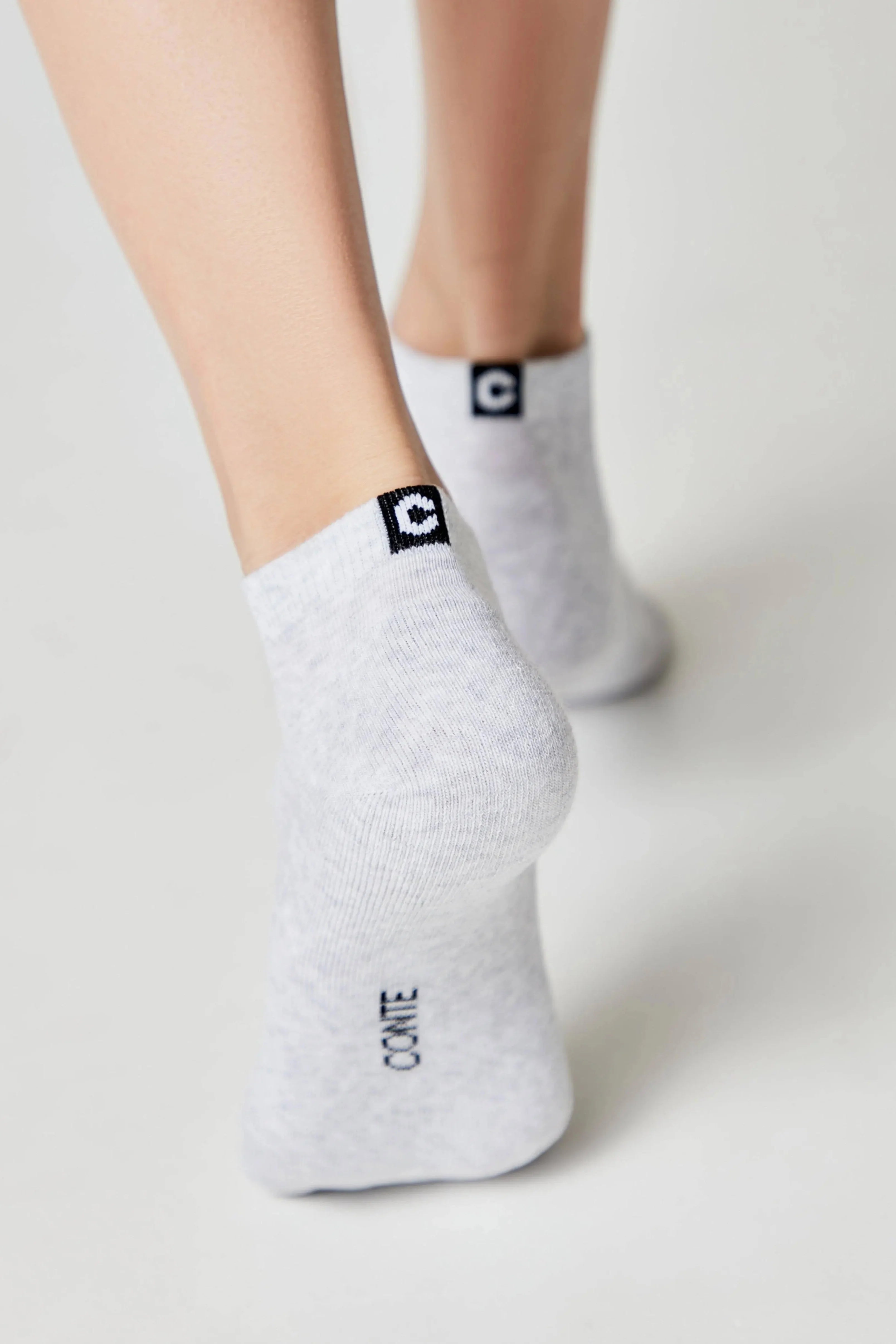 Cotton Ankle Socks Conte Active 571 - Terry Foot Main image
