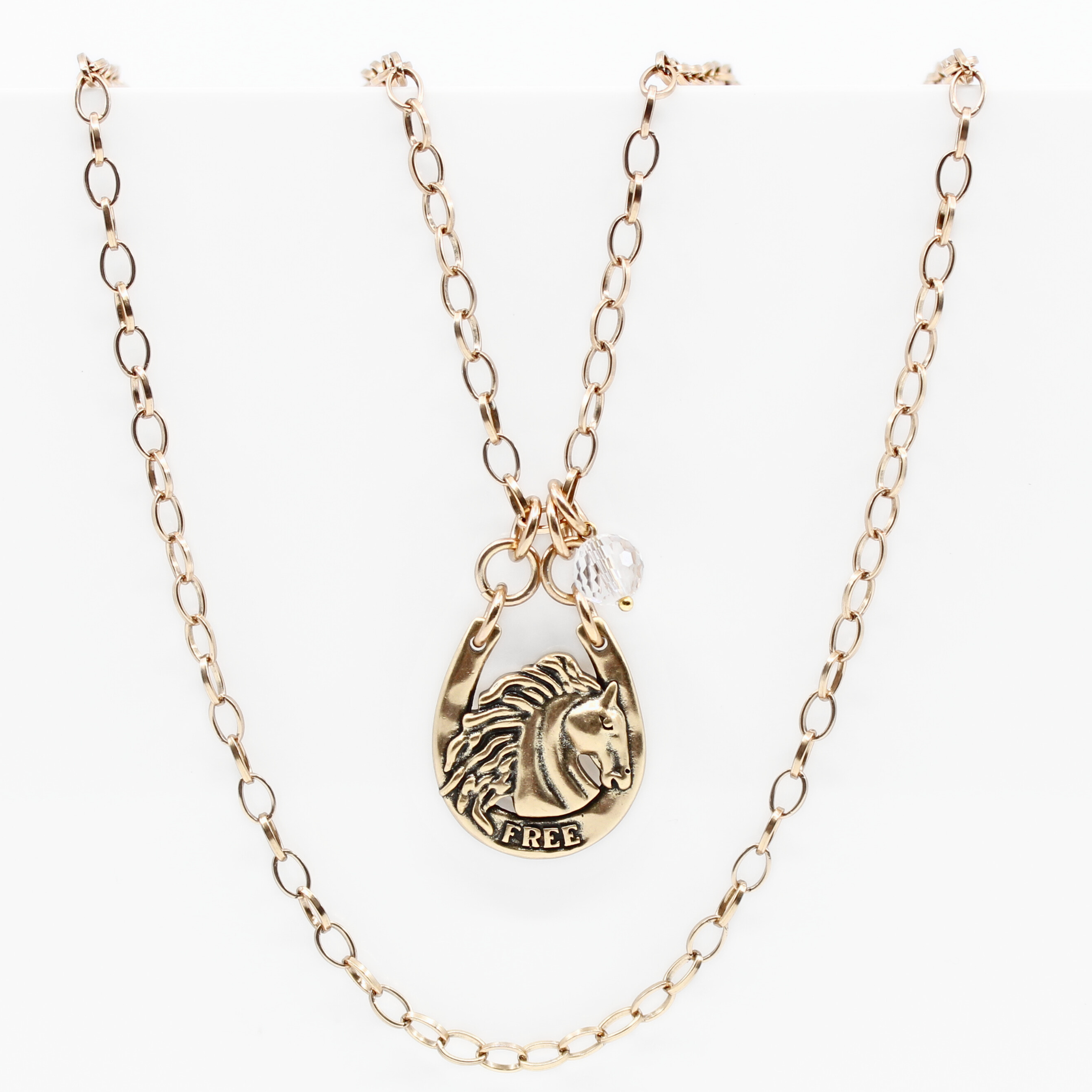 Wild & Free Horse Original Lite Necklace