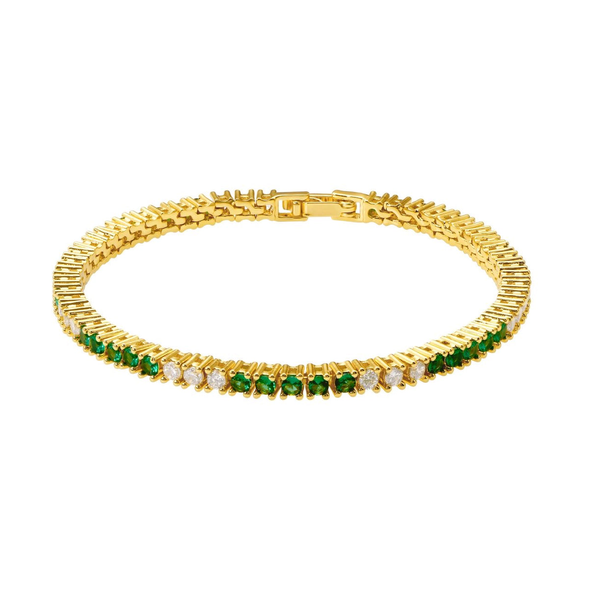 Josephine Emerald Tennis Bracelet Main image
