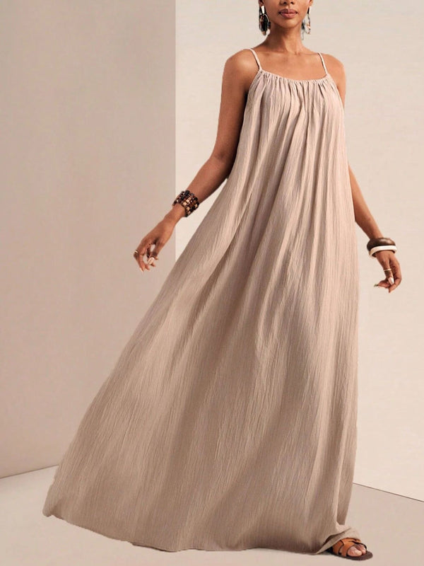 Spaghetti Strap Flowy Maxi Dress - product image 6