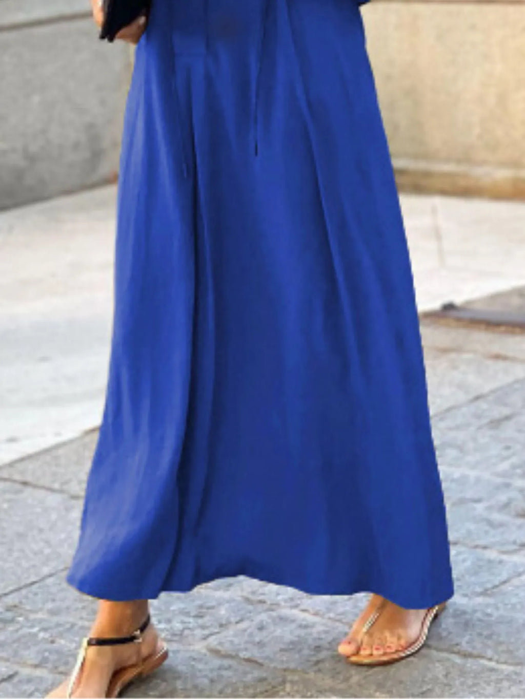 Solid Color Maxi Shirt Dress - product image 18