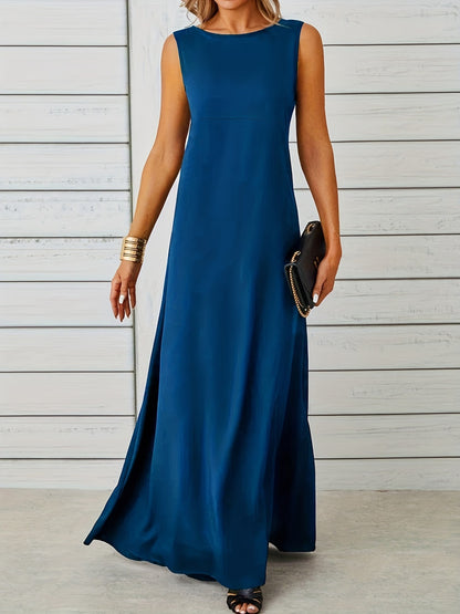 Sleeveless Flowy Maxi Dress view 7 - Shopiebay