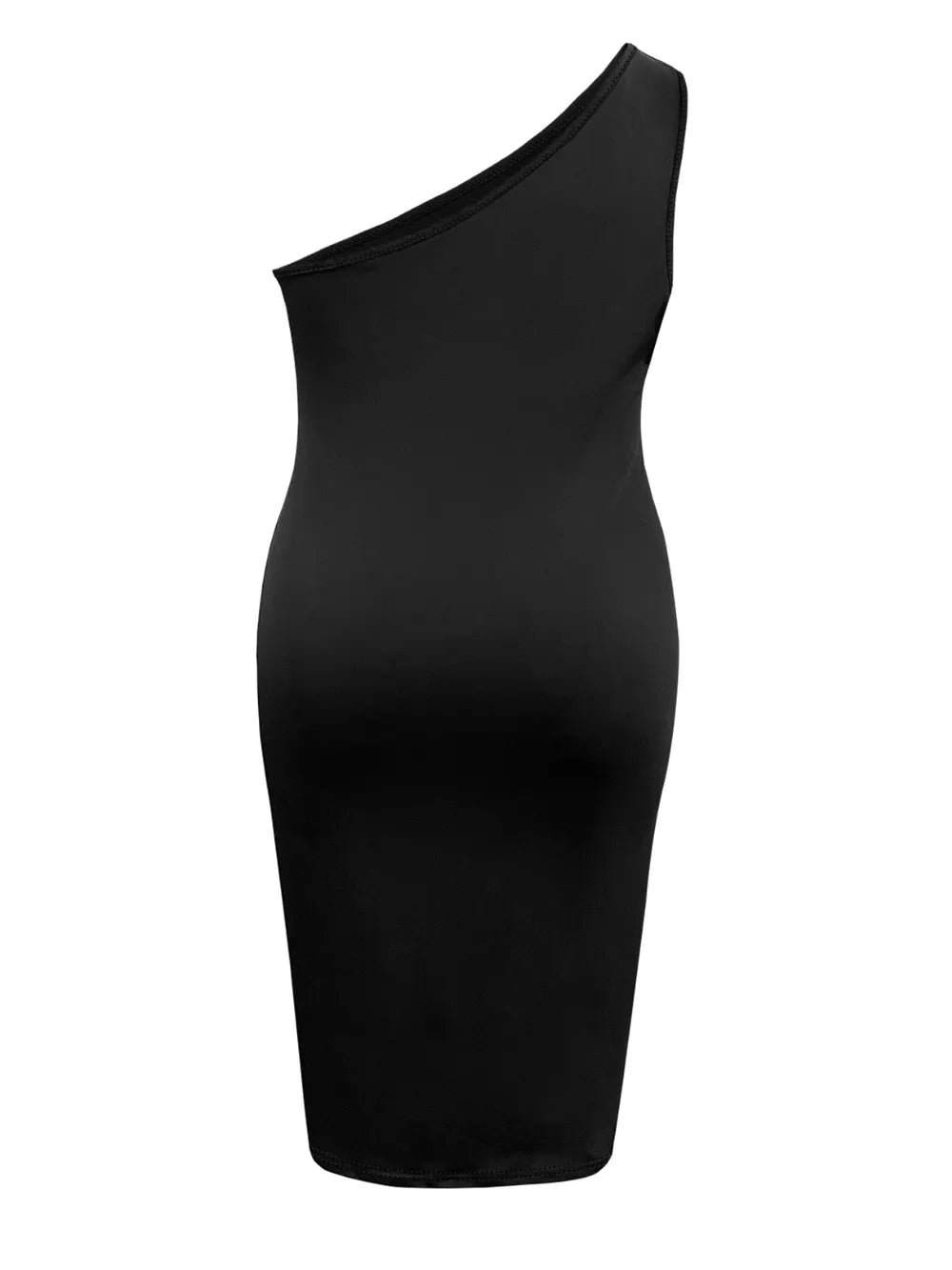 Plus Size Twisted One Shoulder Sleeveless Midi Dress - product image 2
