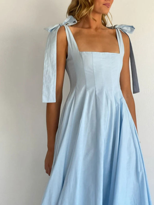 Gradient Tie Shoulder Maxi Dress - product image 2