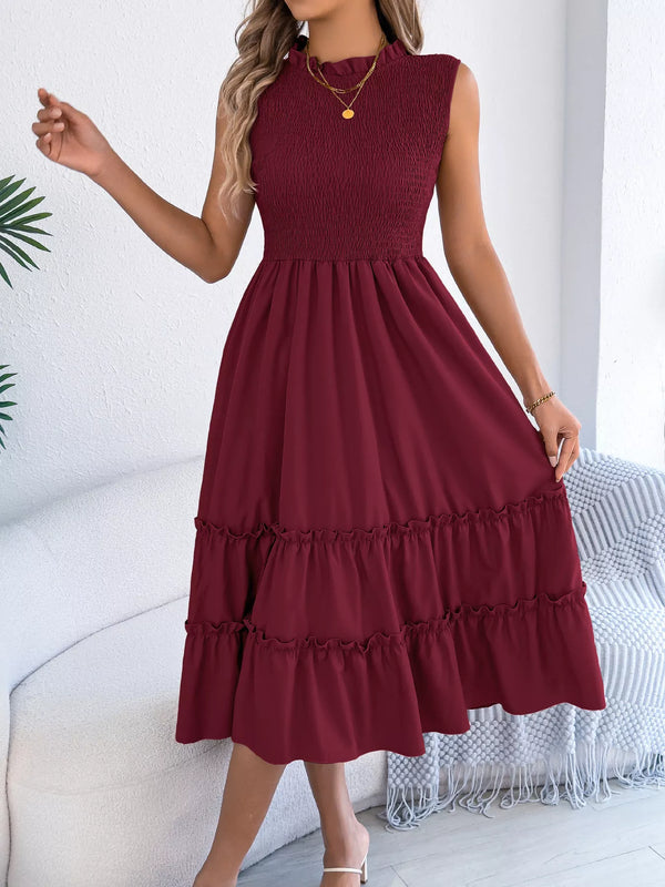 Smocked Sleeveless Tiered Dress - product image 23