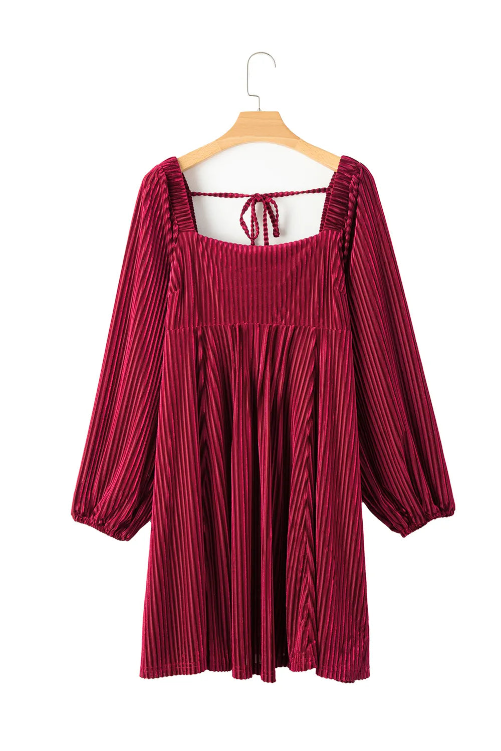 Square Neck Long Sleeve Mini Dress - product image 7