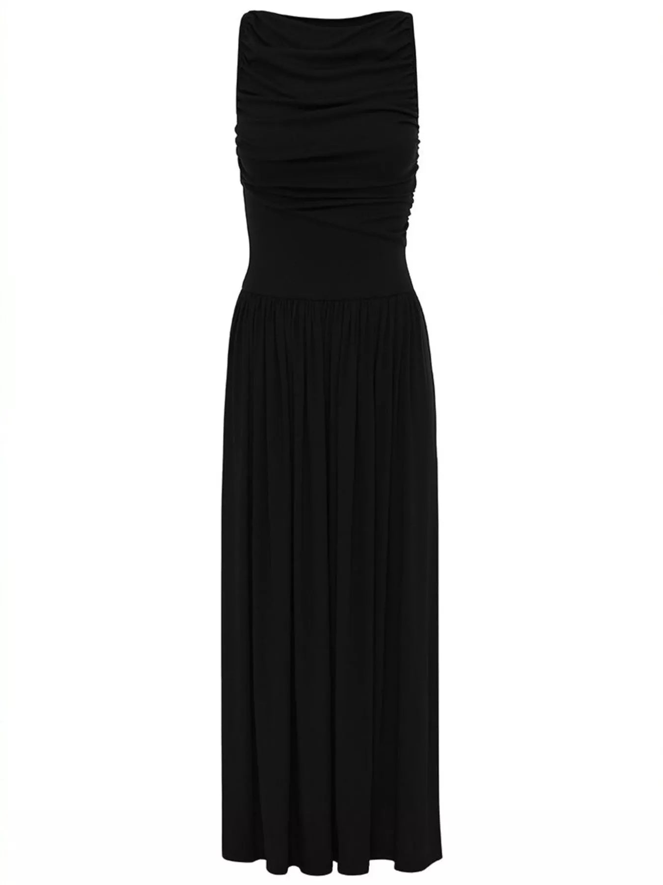 Ruched Sleeveless Maxi Dress - product image 5