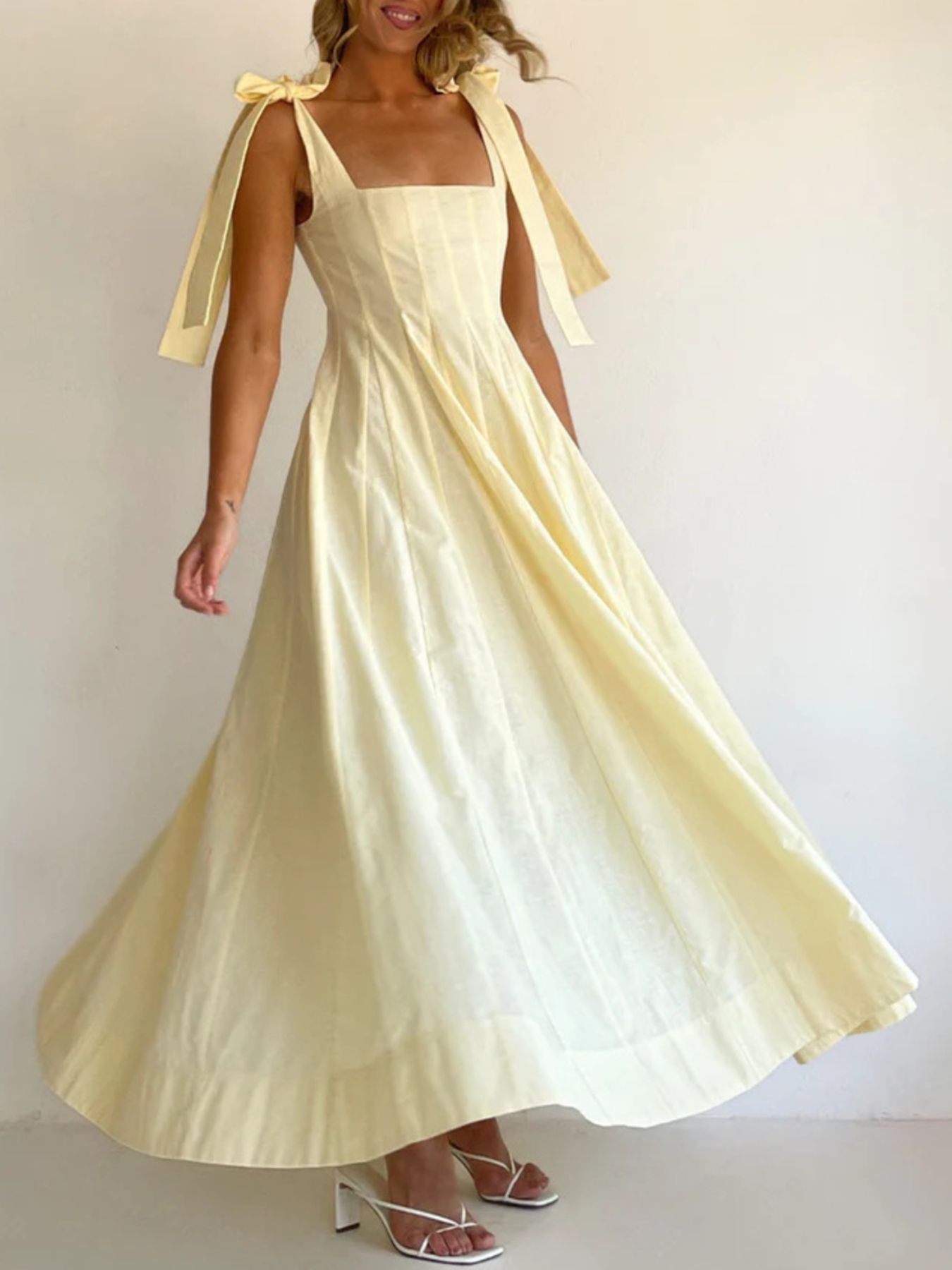 Gradient Tie Shoulder Maxi Dress - product image 30
