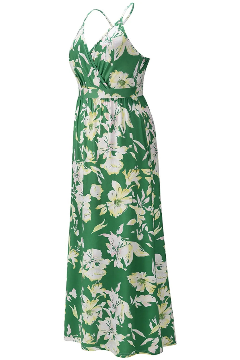 Crisscross Printed Surplice Cami Dress view 12 - Shopiebay