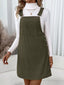 Corduroy Overall Mini Dress with Adjustable Straps - product image 6