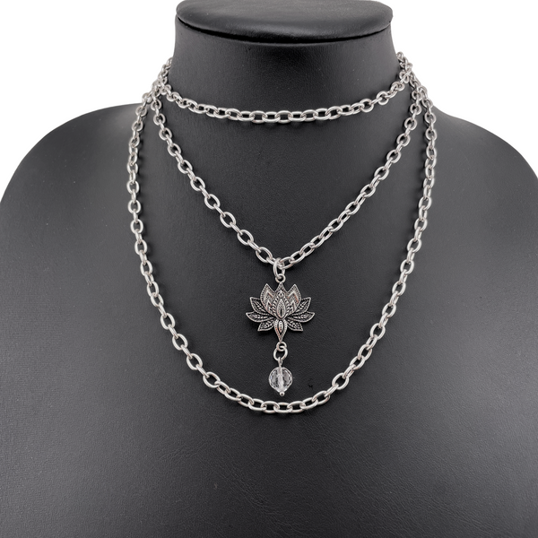 Have Faith Lotus Essential Necklace