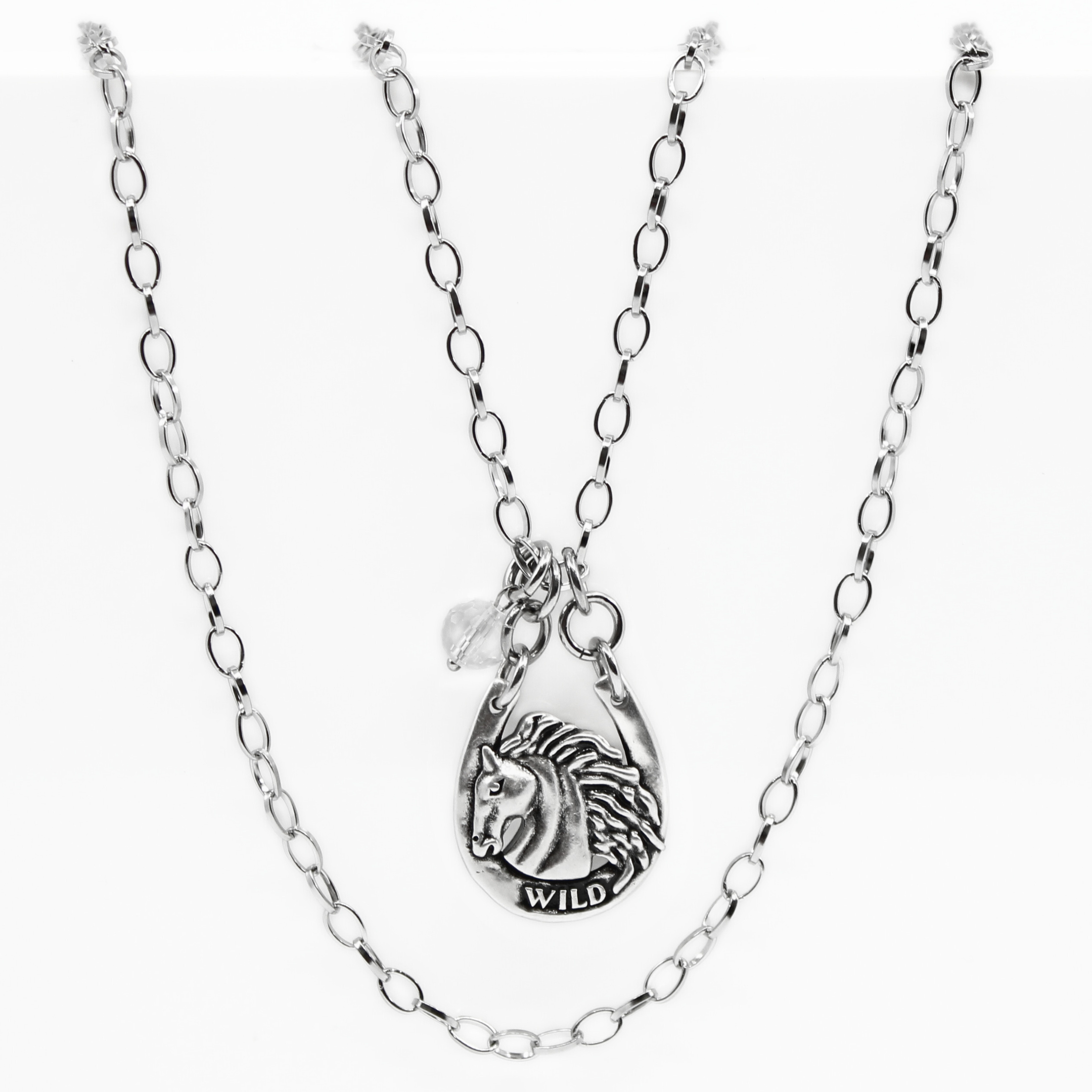 Wild & Free Horse Original Lite Necklace