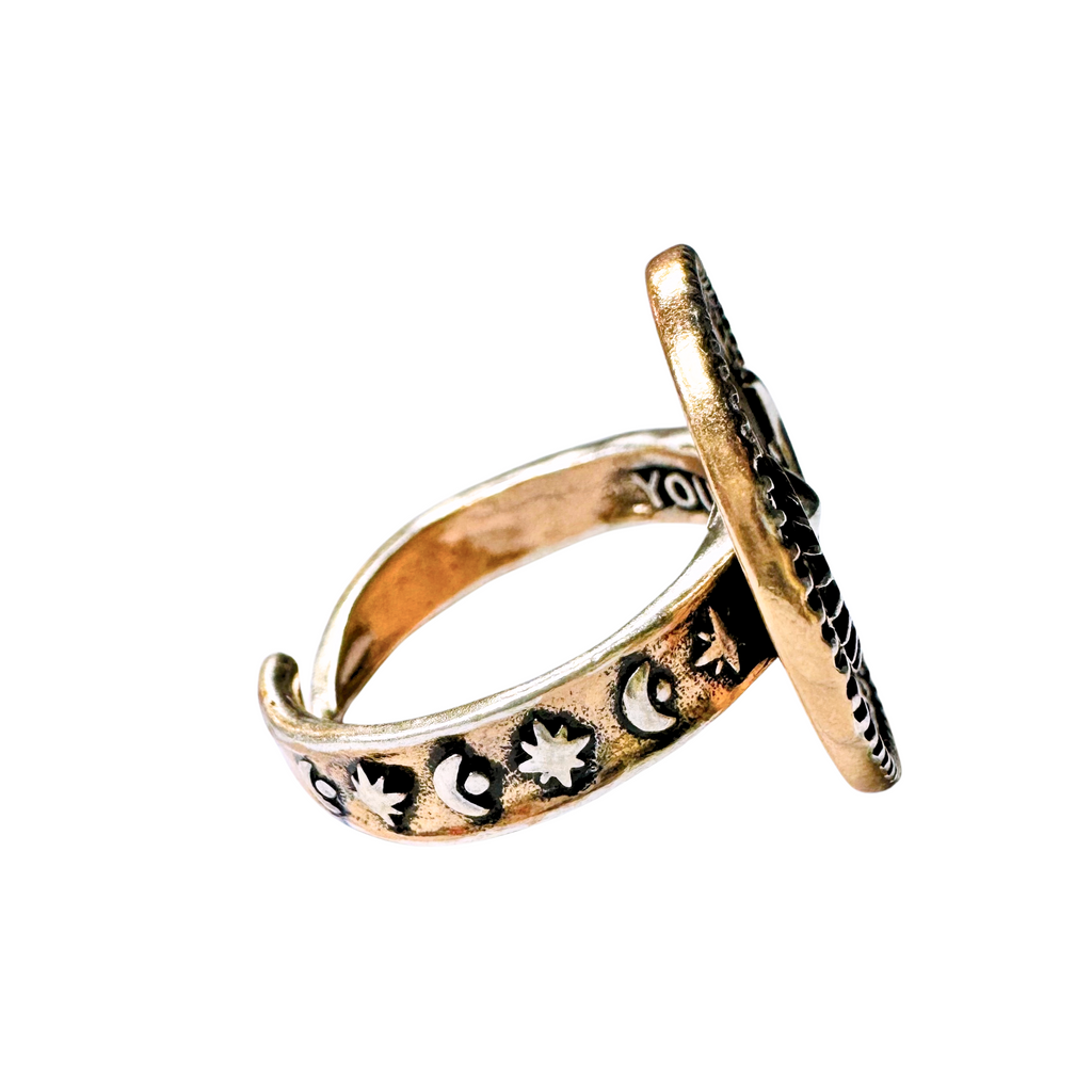 You Do You Third Eye Inspire Adjustable Ring