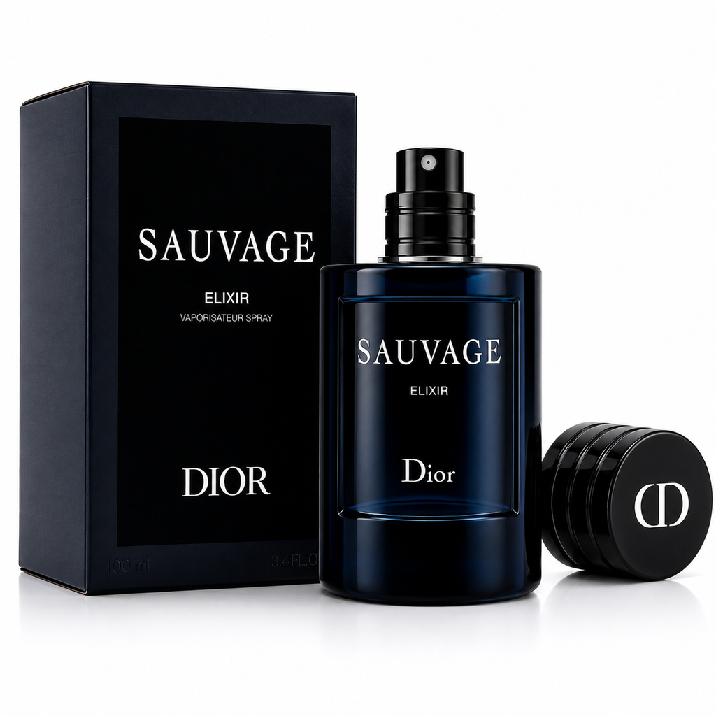 DIOR Sauvage Elixir – Men’s Spicy, Fresh & Woody Fragrance