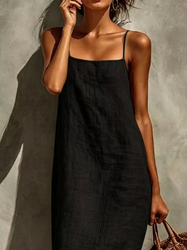 Sleeveless Linen Casual Maxi Dress - product image 11