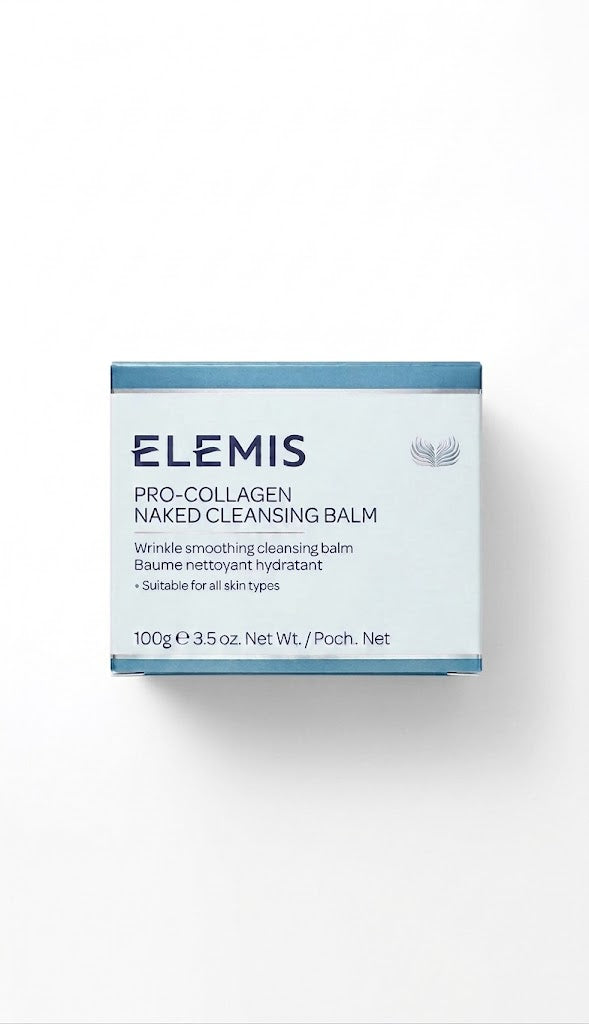 ELEMIS Pro-Collagen Naked Cleansing Balm – Hydrating Facial Cleanser, 100g / 3.5 oz