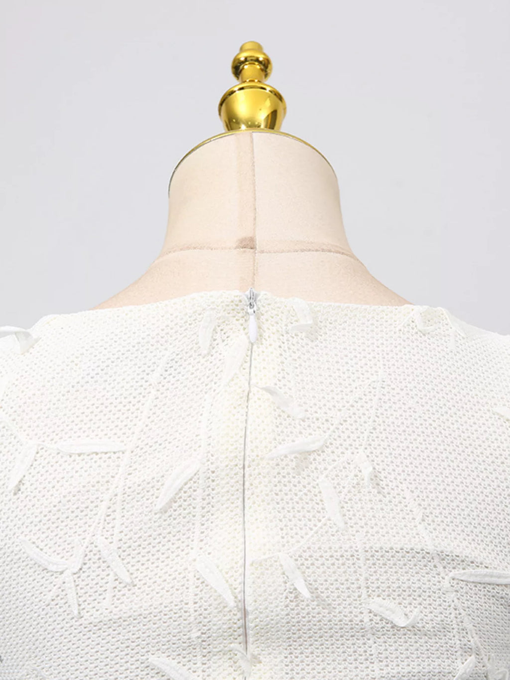 Sleeveless Floral Applique Midi Dress - product image 10