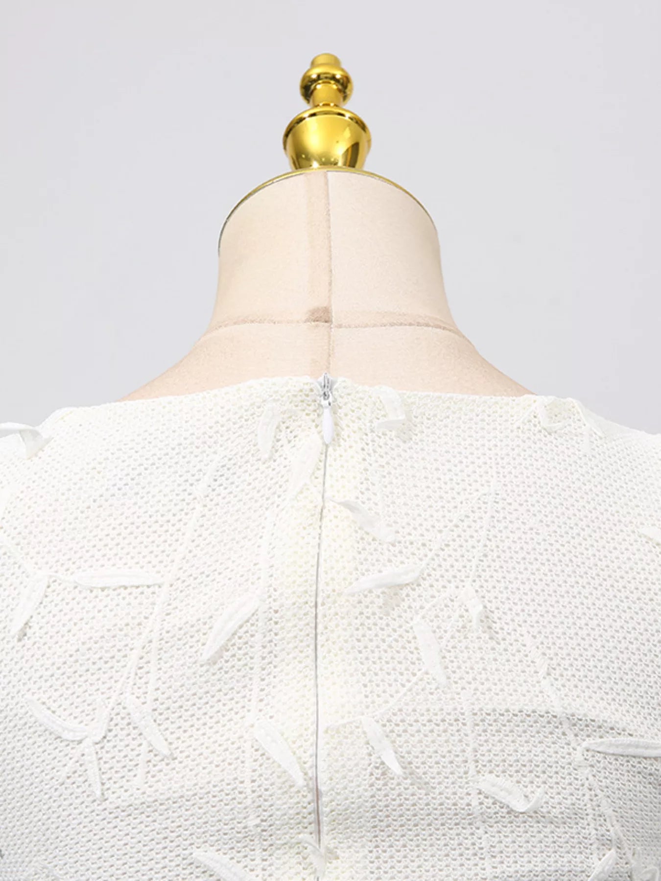 Sleeveless Floral Applique Midi Dress - product image 10