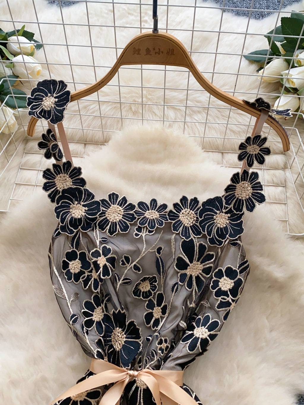 Floral Tie Waist Mini Dress - product image 26