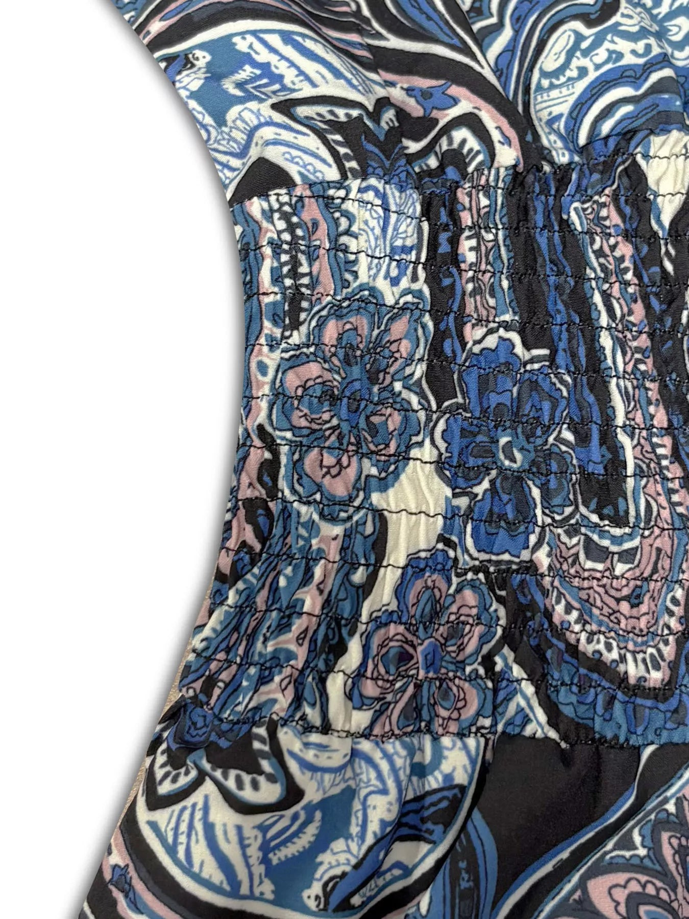 Plus Size Floral V-Neck Cap Sleeve Maxi Dress - product image 4