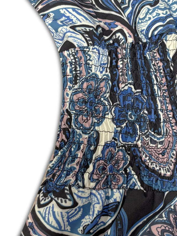 Plus Size Floral V-Neck Cap Sleeve Maxi Dress - product image 4