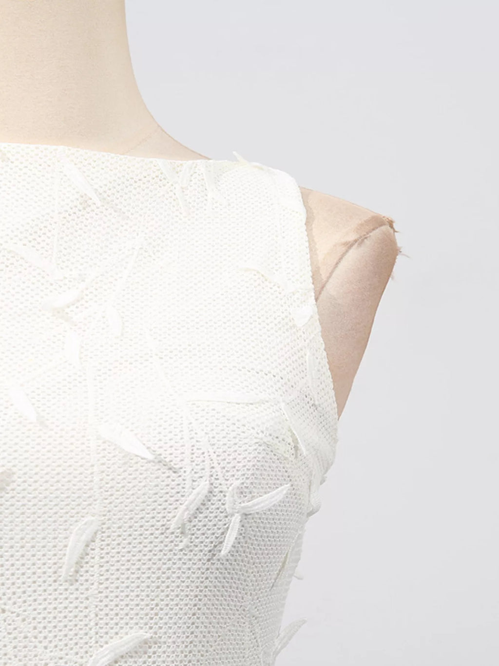 Sleeveless Floral Applique Midi Dress - product image 8