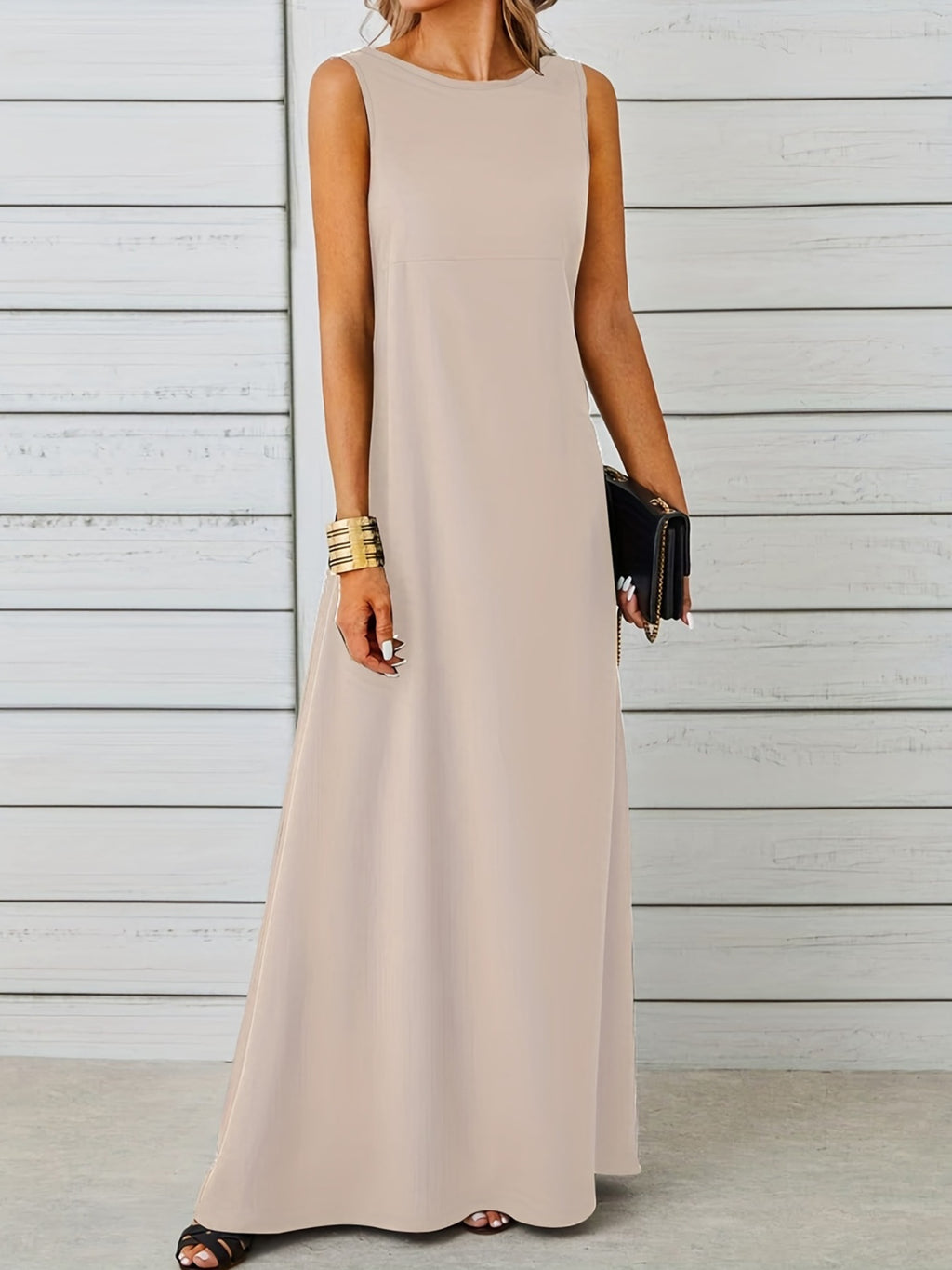 Sleeveless Flowy Maxi Dress - product image 30