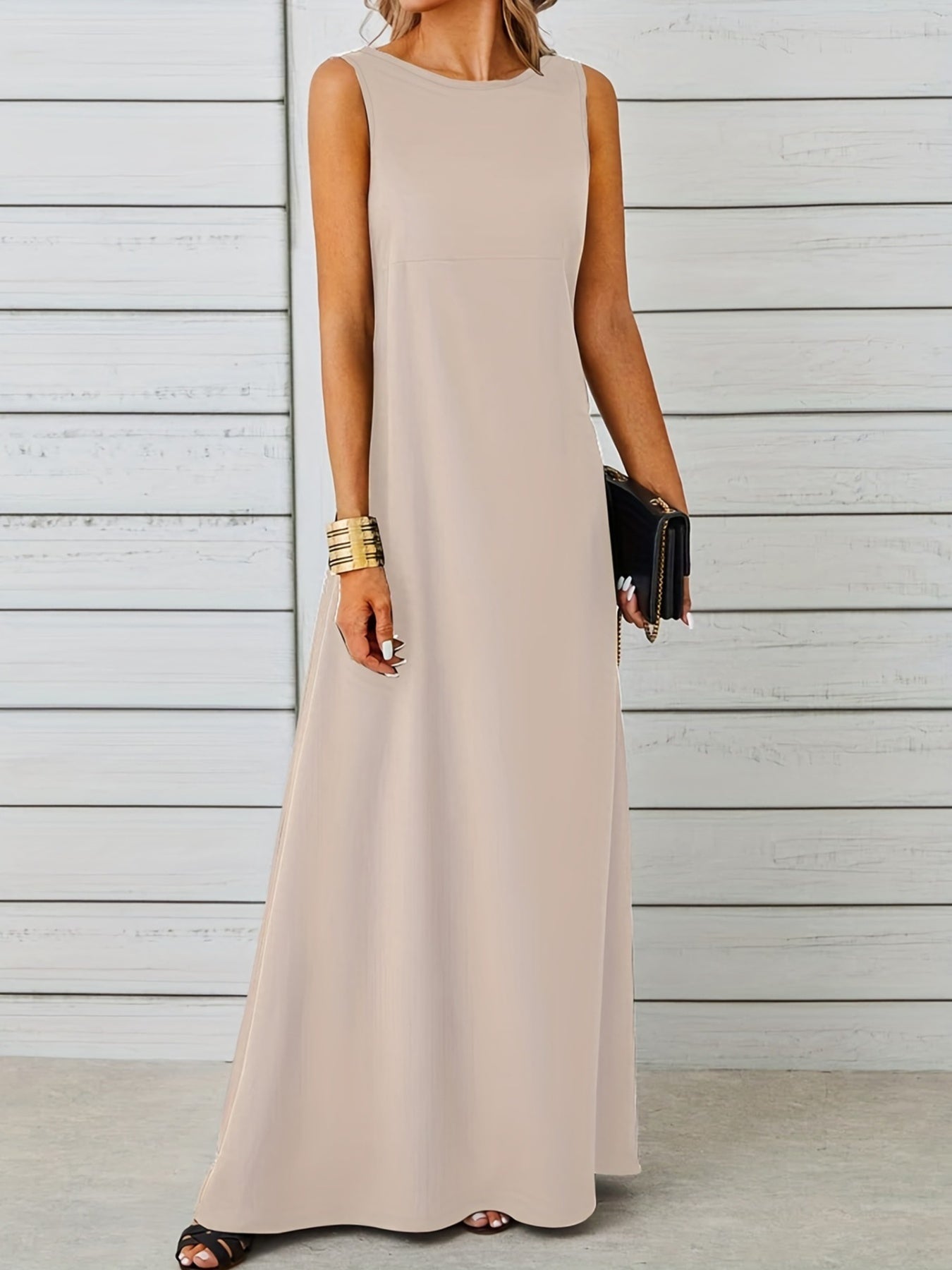 Sleeveless Flowy Maxi Dress - product image 30