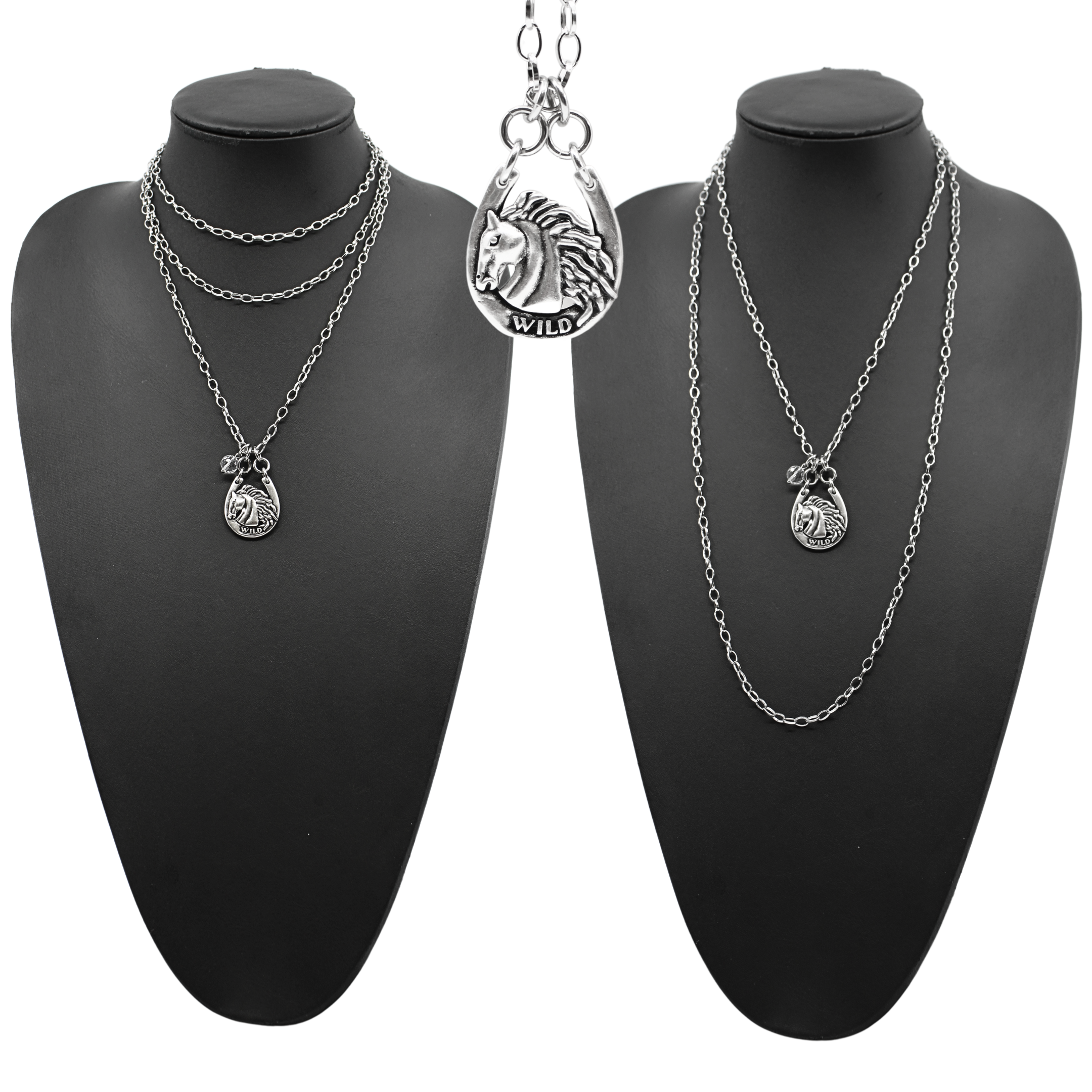 Wild & Free Horse Original Lite Necklace Secondary image