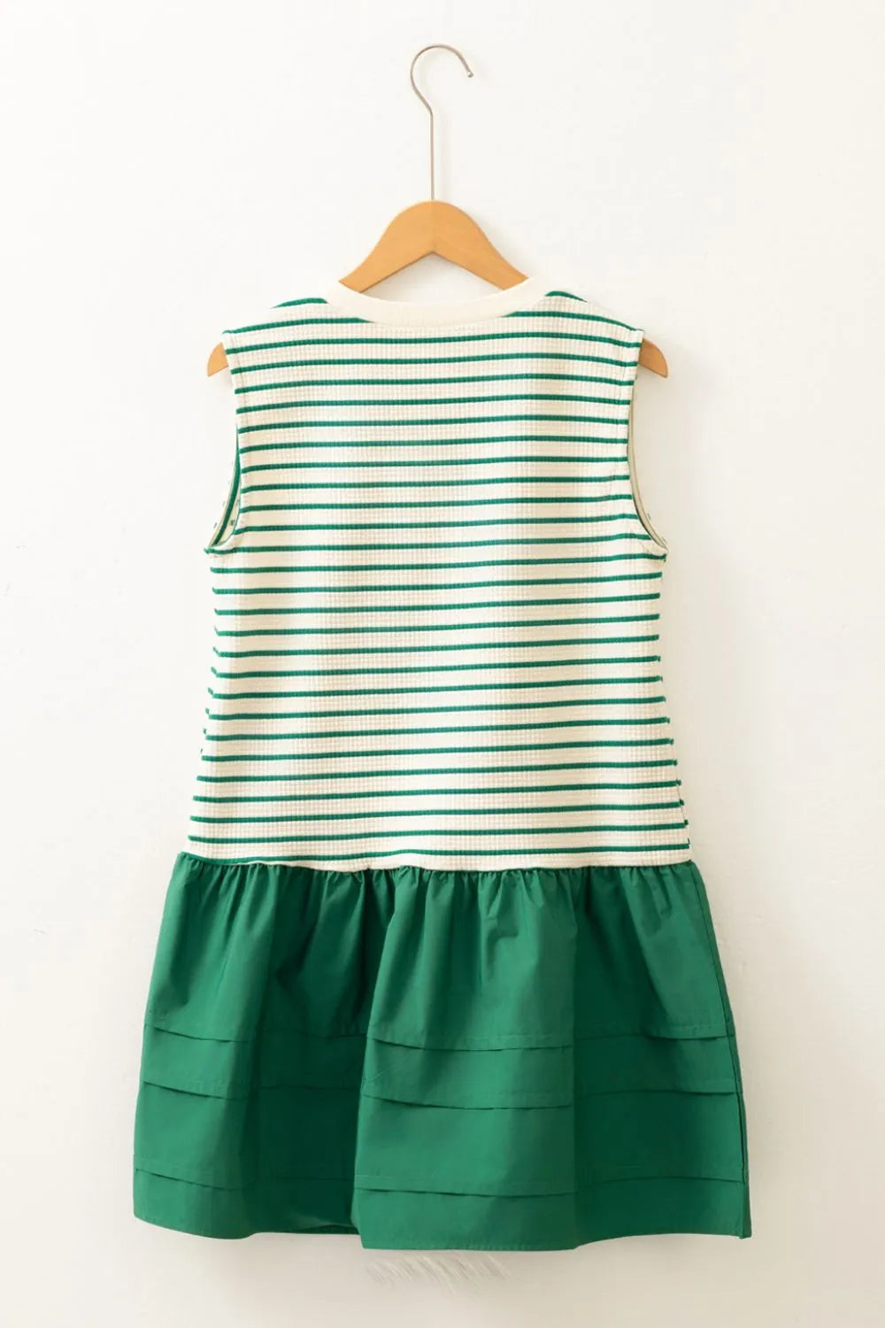 Stripe Woven Sleeveless Mini Dress view 8 - Shopiebay