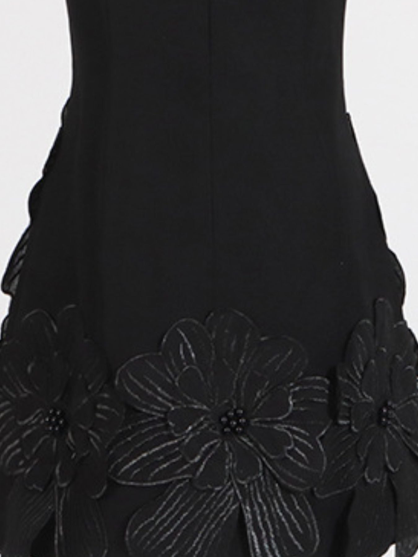 Flower Round Neck Sleeveless Dress view 9 - Shopiebay