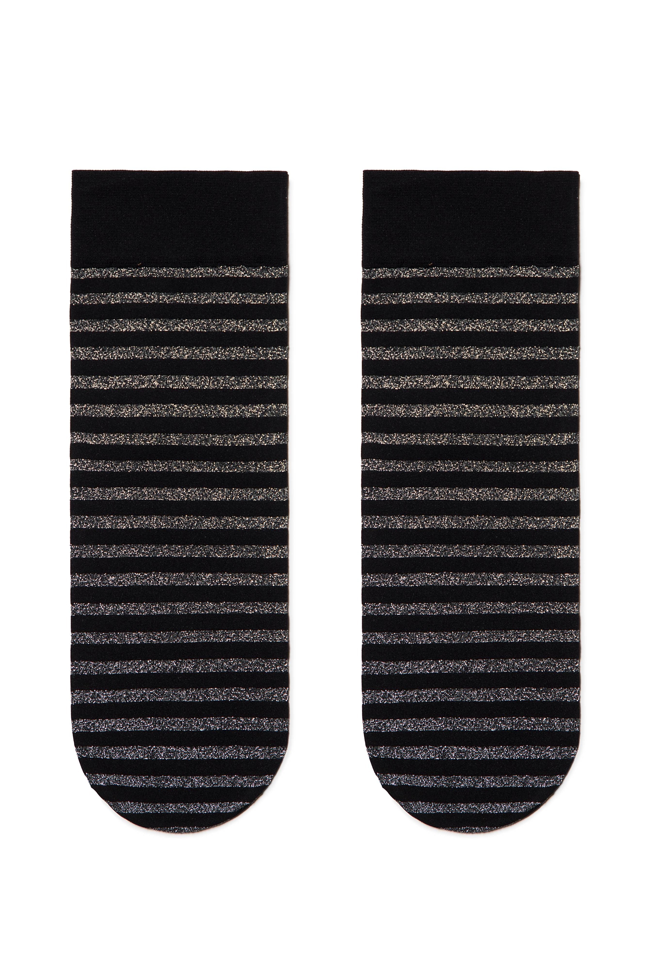 Socks Conte Fantasy - Shimmering Stripe Secondary image
